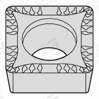 WIDIA Square Turning Insert: SCMT432MU, SCMT120408MU (MPN 6127252). Key specifications — attr257901: SCMT120408MU; attr257900: SCMT432MU.