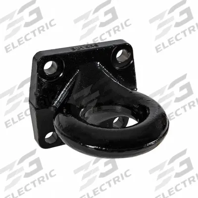 BUYERS PRODUCTS Draw Bar: 90,000 lb Gross Towing Wt Capacity, 3 in Ring Dia, 7 in Overall Lg - Lunette Rings