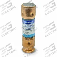 LITTELFUSE Fuse: Class RK5, FLNR Series, Time-Delay, 6 A, 250 V AC, 125 V DC, Non-Indicating (MPN FLNR006). Key specifications — Series: FLNR.