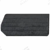 QUANTUM STORAGE SYSTEMS Bin Divider: 13 3/4 in x 6 1/2 in, Electrostatic Discharge Conductive, Black (MPN DUS240CO). Key specifications — Compatible Manufacturer Model Number: QUS240CO; Brand: QUANTUM STORAGE SYSTEMS.