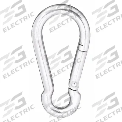 LUCKY LINE PRODUCTS Interlocking Snap: 1 Snaps, 280 lb Working Load Limit - Load Rated Spring Snaps