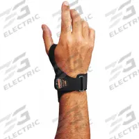 PROFLEX BY ERGODYNE Wrist Support: Right, 2XL Ergonomic Support Size, Black, Fits Over 8 in (MPN 4020). Key specifications — attr377055: PROFLEX BY ERGODYNE; attr328767: Right; attr328769: Black; attr328770: Over 8 in.