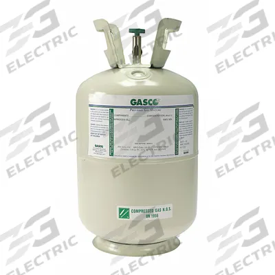 GASCO Calibration Gas: Air, Disposable, +/-5% Accuracy, CO/CO2, Calibration Gas - Calibration Gases for Portable Gas Detectors