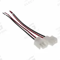 SPEED WIRING PRODUCTS Connector System: TE Connectivity, MATE-N-LOK, 2 Poles, 48 in Wire Lead Lg (MPN HD-02-4848). Key specifications — Wire Type: Hookup & Lead Wire (UL 1015); Brand: SPEED WIRING PRODUCTS; Number of Poles: 2; Voltage Rating: 600V AC; Wire Jacket Material: PVC; Current Rating: 13 A; Wire Color: Red; Kit Contents - Description: (1) Panel-Mountable Receptacle with Female Contacts.