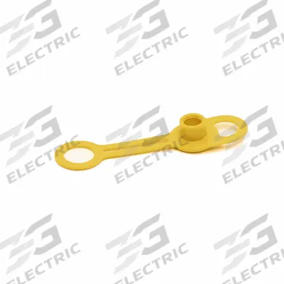 TRICO Color Coded Grease Zerk Caps: 1/8" Thread Size, Yellow - Dust Caps for Grease Fittings