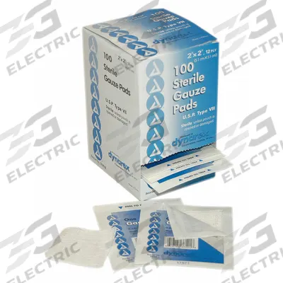 FIRST AID ONLY Gauze Pad: 2 in Dressing Lg, 2 in Dressing Wd, Gauze, Sterile - Gauze Pads