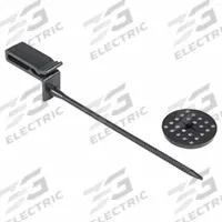 BIRD BARRIER Solar Panel Clips: Black, Plastic, 100 PK (MPN SP-EX15). Key specifications — attr1021243: Plastic; attr1021237: Invisible from the Ground; attr1021228: BIRD BARRIER; attr1021229: Black.