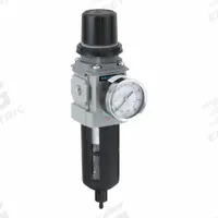 WILKERSON Filter/Regulator: 18 Series, 1/4 in NPT, 148 scfm, 5 micron, 0 psig to 125 psig, Aluminum (MPN B18-02-FKG0B). Key specifications — attr109419: WILKERSON; attr109429: Aluminum; attr109463: Yes; attr109467: Nitrile; attr109468: 18.