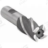 OSG Square End Mill: Cobalt, 4 Flute, 2" Mill Dia, 2" LOC, 5-3/4" OAL (MPN 5407400)