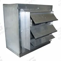 Exhaust Fan: Direct Drive, 12 in Blade, 1/3 hp, 1,450 cfm, 115V AC, 1 ph, Totally Enclosed (MPN P12-1RS9M115). Key specifications — Frame Finish: Powder Coated; Blade Material: Galvanized Steel; Assembled: Assembled; Brand: CANARM; Nameplate Voltage: 115V AC; Frame Material: Steel; Guard Type: Intake; Motor Enclosure: Totally Enclosed Air Over.