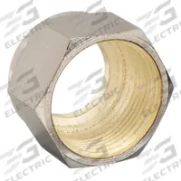 PARKER Compression Fitting Nut: 5/8 in OD Fitting Size, Compression, Stainless Steel (MPN 10NU10-316). Key specifications — Series: A-Lok(R); Compatible Fitting Brands: Swagelok; Brand: PARKER.