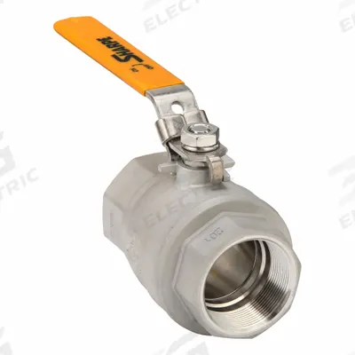 SHARPE Manual Two-Way Ball Valve: 2 in, 316 Stainless Steel, Straight Valve Body - Stainless Steel Ball Valves