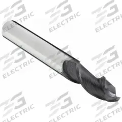 OSG Ball End Mill: Carbide, TiAlN Coated, 2 Flute, 4 mm Mill Dia, 14 mm LOC, 51 mm OAL (MPN HP421-1575-BN)