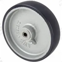 APPROVED VENDOR Caster Wheel: 8 in Wheel Dia., 2 in Wheel Wd, Polyurethane, 1,500 lb Load Rating (MPN UIR-0820-08). Key specifications — Brand: APPROVED VENDOR; Wheel/Tread Color: Blue.