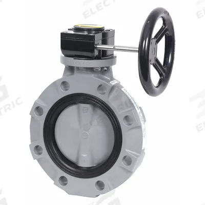 HAYWARD Butterfly Valve: 12 in Pipe Size, Concentric, 150 psi Max. Pressure (CWP) - PVC General-Service Butterfly Valves