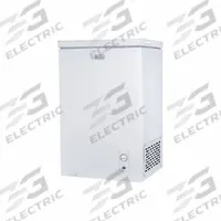 BLACK & DECKER Chest Freezer: White, 2.7 cu ft Capacity, 33 1/4 in x 20 7/8 in x 17 1/4 in (MPN BCFK276). Key specifications — attr1282519: No; attr1282541: BLACK & DECKER.