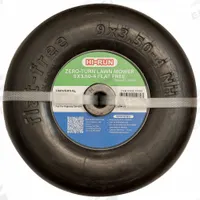 HI-RUN Tires and Wheels: 9X3.50-4 Tire Size, Lawn Mower Tire, Smooth, 300 lb Wt Capacity (MPN FF1001). Key specifications — Tire Size: 9X3.50-4; Tread Pattern: Smooth; Brand: HI-RUN.