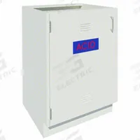 Acid Storage Base Cabinet: 35 1/8 in Overall Ht, 22 in Overall Dp, 24 in Overall Wd, Steel, 1 Doors (MPN GRJTP185-24GG-2). Key specifications — Product Type: Acid Cabinet; Brand: INSTOCK; Material: Steel; Cabinet Type: Base Cabinets.