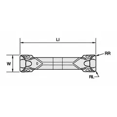 WIDIA Parting and Grooving Insert: WMTS250I6P03PT (MPN 4118594). Key specifications — attr257415: WMTS250I6P03PT; attr257414: WMTS250I6P03PT.