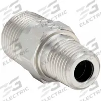 PARKER Metal Pipe Straight: Straight, Steel, 3/8 in x 1/4 in, 6,000 psi (MPN 3/8X1/4FF33MS). Key specifications — Brand: PARKER; Maximum Operating Pressure: 6,000 psi; (DO NOT SEND) Manufacturer Location: Made in USA; Fitting Pipe Size: 3/8 in x 1/4 in.