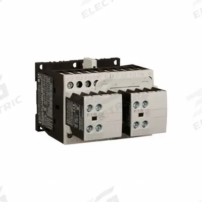 EATON Magnetic Contactor: Reversing, 3 Poles, 3NO Contacts, 18 A - Reversing IEC Contactors