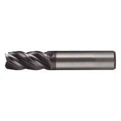 CLEVELAND Corner Radius End Mill: Carbide, 4 Flute, 3/8" Mill Dia, 2" LOC, 0.02" Rad, 4" OAL (MPN C60034)