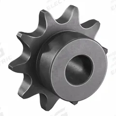 TRITAN Sprocket: One-Sided Hub, For Single Strands, 50, 10 Teeth, 2.023 in Pitch Dia, Steel (MPN 50B10H X 5/8 MPB). Key specifications — Brand: TRITAN.