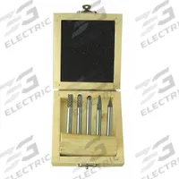 WESTWARD Carbide Bur Set: 1/4" Shank, Single Cut, 1/4" Head Dia, 5 pc (MPN 2LYT2). Key specifications — Trade Number: SF-1; Brand: WESTWARD.