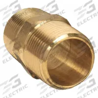 APPROVED VENDOR Metal Pipe Straight: Straight, 3/8 in x 3/8 in, Class 150, Brass, 10 PK (MPN 6AZD2). Key specifications — Brand: APPROVED VENDOR.