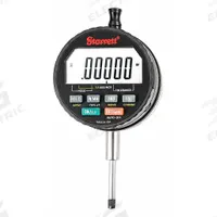 STARRETT Digital Indicator: 0 in to 1 in /0 mm to 25 mm, Inch/Metric, +/- 0.0001 in Accuracy, IP54 (MPN F2730IQ). Key specifications — attr1184065: STARRETT; attr1184072: +/- 0.0001 in; attr1184084: 2.5 in.
