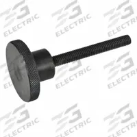 Knurled Screws; Knurled Hand Knobs: Knurled, Steel, 10"-24 Thread, 0.5 in Thread Lg, 0.75 in Dia (MPN 2T5000KR1). Key specifications — Brand: JW WINCO; Color: Black; Thread Size: 10"-24.