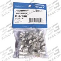 SECURITRON Blind Nut: Blind Nut (MPN BN-250). Key specifications — Material: Steel; Brand: SECURITRON; Product Type: Blind Nut.