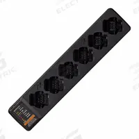 MOTOROLA Multi-Unit Charger: Fits Motorola, For DLR110 Series, 6 Radios Charged, 120 to 240V AC (MPN PMPN4589A). Key specifications — Brand: MOTOROLA; Compatible Radio Series: DLR110; Product Type: Multi-Unit Charger.