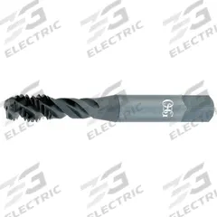 OSG Spiral Flute Tap: #8-32 UNC, H6 / 2B, 3 Flute, Modified Bottoming Chamfer (MPN 1747201)