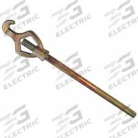 MOON AMERICAN Adjustable Hydrant Wrench: Adj Hydrant Wrench, Pentagon/Pin/Rocker, 17.7 in Overall Lg (MPN 880-8). Key specifications — Handle Material: Plated Steel; For Fitting Size: Less than 1-3/4 in; For Use On: Pentagon; Pin; Rocker; Wrench Style: Adjustable Hydrant.