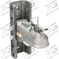 BUYERS PRODUCTS Trailer Coupler: Adj Coupler, V, 15,000 lb Gross Towing Wt Capacity, Steel (MPN 0091555). Key specifications — Brand: BUYERS PRODUCTS; Finish: Unfinished; Material: Steel.