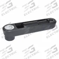 JW WINCO Crank Handle: Aluminum w/ Fold Away Plastic Grip, 10 mm Bore Dia, 80 mm Handle Lg (MPN 10MO59). Key specifications — Brand: JW WINCO.