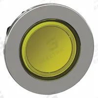 SCHNEIDER Flush Push Button: 30 mm Mounting Size, Metallic, Momentary (MPN ZB4FW383). Key specifications — Brand: SCHNEIDER; Action: Momentary; Series: XB4; Push Button Material Type: Metallic.
