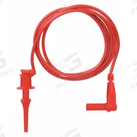 POMONA Test Leads: CAT III 1000V, Red Electrical Current Color, Banana Plug, 3 7/8 ft Lg, Silicone (MPN 6727-2). Key specifications — Brand: POMONA.