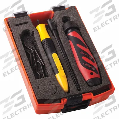 SHAVIV Deburring Tool Kit: B20/B30/E100/E111/E250/E400 Blade - Hand Deburring & Scraping Tool Kits