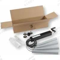 DYNA-LIFT Hydraulic Lift Kit: 10 in Stroke, Manual, 1,000 lb System Load Rating, Foot with Glide (MPN 4M-D1A-10-S). Key specifications — Brand: DYNA-LIFT; End Type: Foot with Glide.