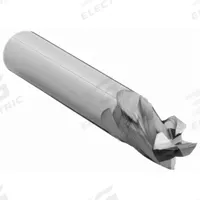 APPROVED VENDOR Square End Mill: Carbide, 4 Flute, 9/32" Mill Dia, 1/2" LOC, 2" OAL (MPN 203-001140)