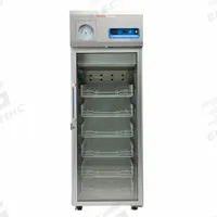 THERMO FISHER SCIENTIFIC Pharmacy Refrigerator: 11.5 cu ft, Upright, 3°C to 7°C, 24 in Overall Wd (MPN TSX1205PA). Key specifications — Color: Gray; Manufacturer Part Number: TSX1205PA; Brand: THERMO FISHER SCIENTIFIC; Product Type: Pharmacy Refrigerator; Door Type: Swing Glass; Refrigerant Type: R-290.