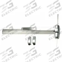 VON DUPRIN Surface Vertical Rod: 3 ft Max Door Wd, Aluminum (MPN 9827NL-F 3 US28). Key specifications — attr1011860: Exit Device; attr1011837: VON DUPRIN; attr1011847: Surface Vertical Rod; attr1011858: Night Latch; attr1024139: Touchbar; attr1011835: Yes.