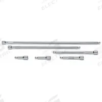 SK PROFESSIONAL TOOLS Socket Extension Set: 1/4 in Input Drive Size, 1/4 in Output Drive Size (MPN 40936). Key specifications — attr1204978: Not Insulated; attr1204980: Locking Not Included; attr1204984: SK PROFESSIONAL TOOLS; attr1204970: Chrome.