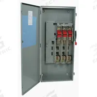 EATON Safety Switch: Non-Fusible, 100 A, Three Phase, 600V AC, Galvanized Steel, Indoor (MPN DH363UGK). Key specifications — attr867131: EATON.
