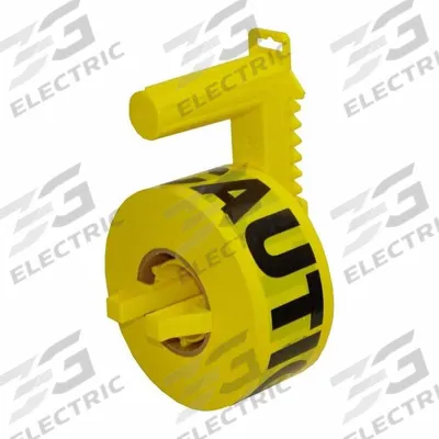 APPROVED VENDOR Barricade Tape Dispenser: Polypropylene - Dispensers for Barrier & Flagging Tape