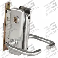 BEST Door Lockset: Storeroom Lever Locksets, Chrome, ADA Compliant, Interchangeable Core (MPN 45H7D3J626RH). Key specifications — Ligature Resistance: Not Ligature-Resistant; Brand: BEST; Lockset Function ANSI Code: F07; Visual Indicator Message: No Message; Lockset Style: 40H Escutcheon; ADA Compliant: Yes; Finish: Satin Chromium-Plated : Stainless Steel.