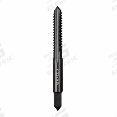MILWAUKEE Straight Flute Tap: M6x1 Metric, 2B, 4 Flute, Plug Chamfer - General Purpose Hand Taps