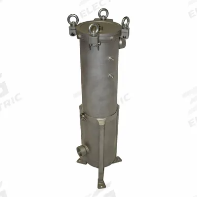 APPROVED VENDOR Filter Housing: 316 Stainless Steel, Bag Trade Size 2, 2 in, NPT, 200 gpm - Stainless Steel Bag Filter Housings
